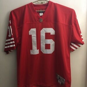 Men’s Reebok Gridiron Classic Throwback Joe Montana Jersey Size Extra Large Red